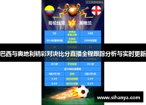 巴西与奥地利精彩对决比分直播全程跟踪分析与实时更新